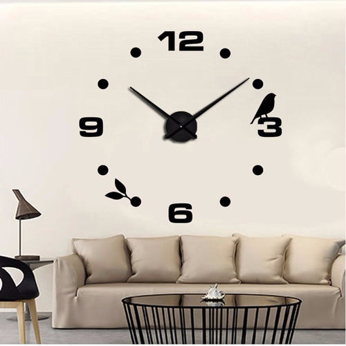 2019 Self Adhesive Wall Clock