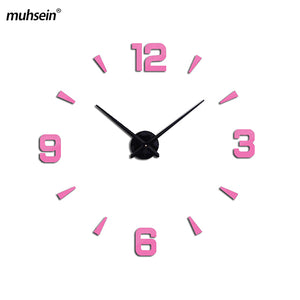 2019 New Decoration Acrylic Mirror High Quality  Wall Clock